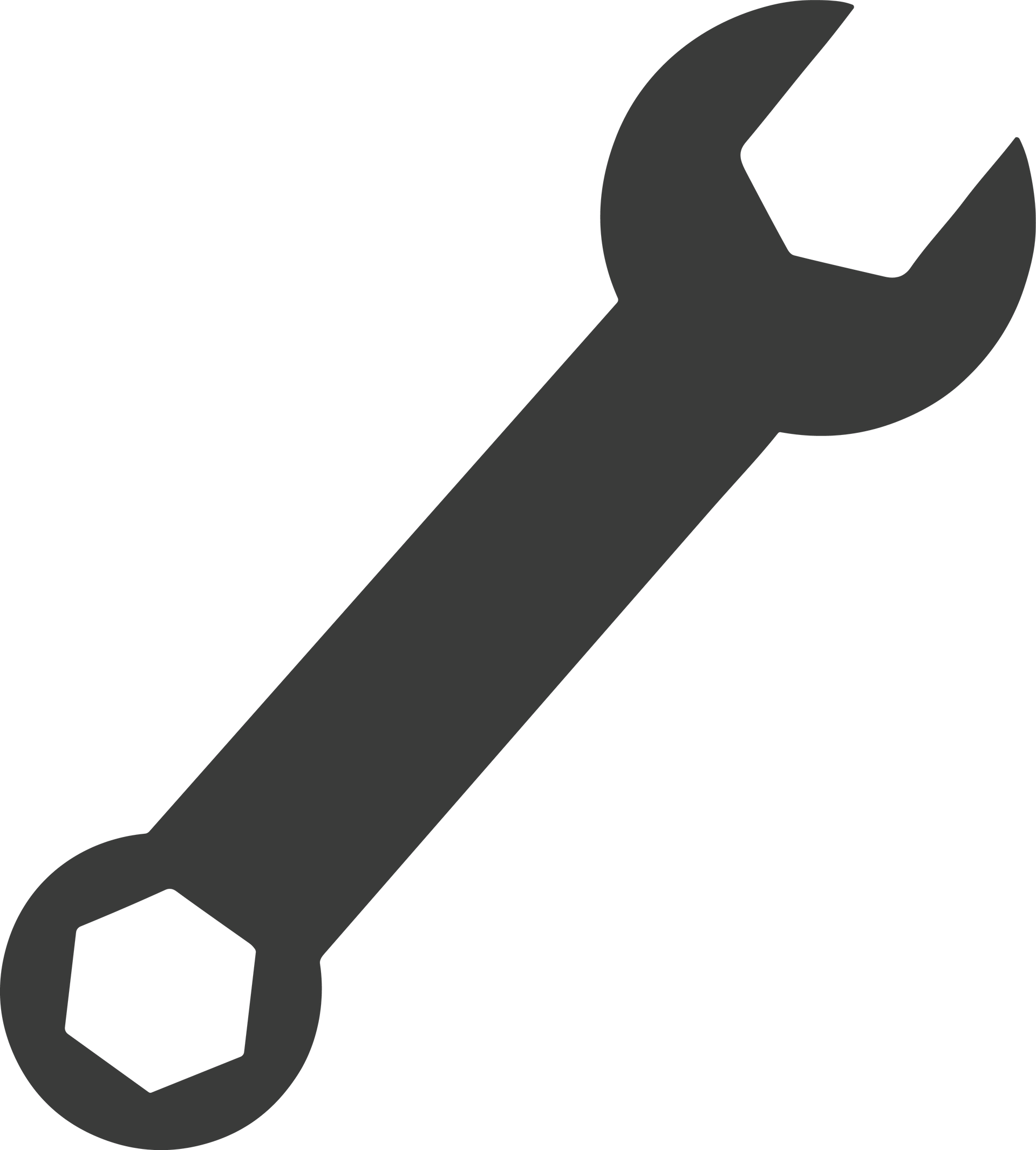 Une clé à molette.