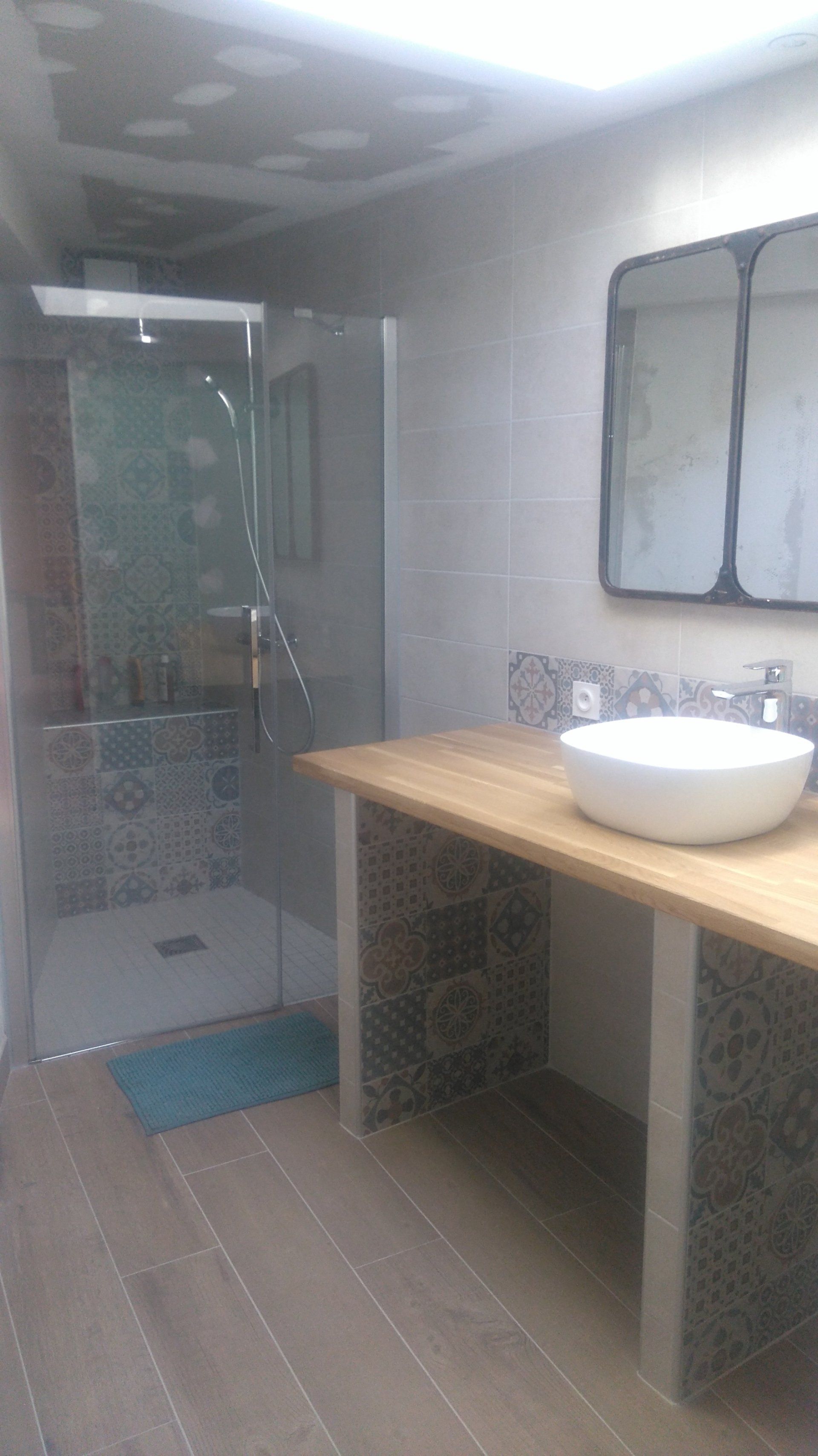 Douche à l'italienne