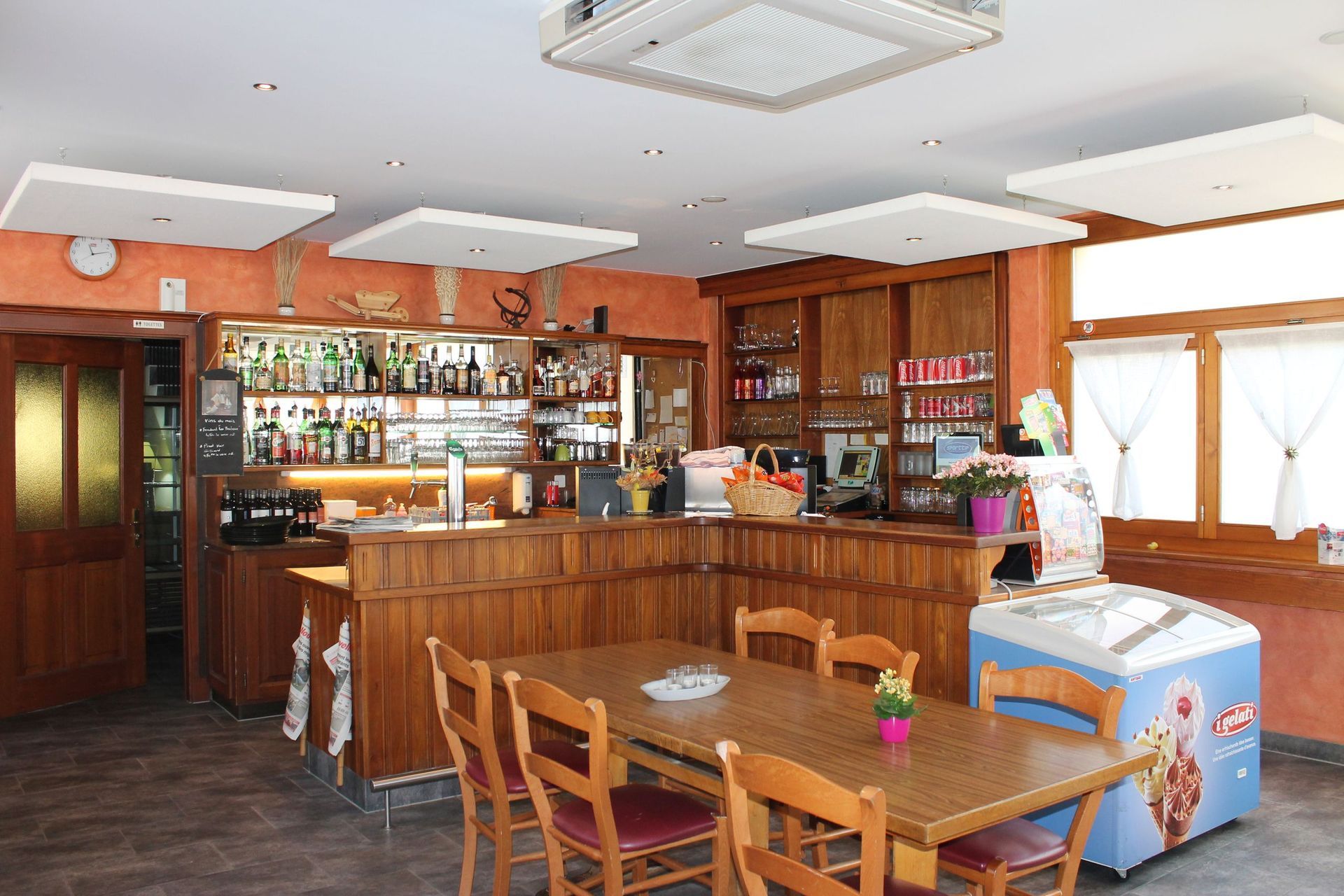 Restaurant - Pizzeria - Les 3 Dranses - Sembrancher - Hôtel - chambre