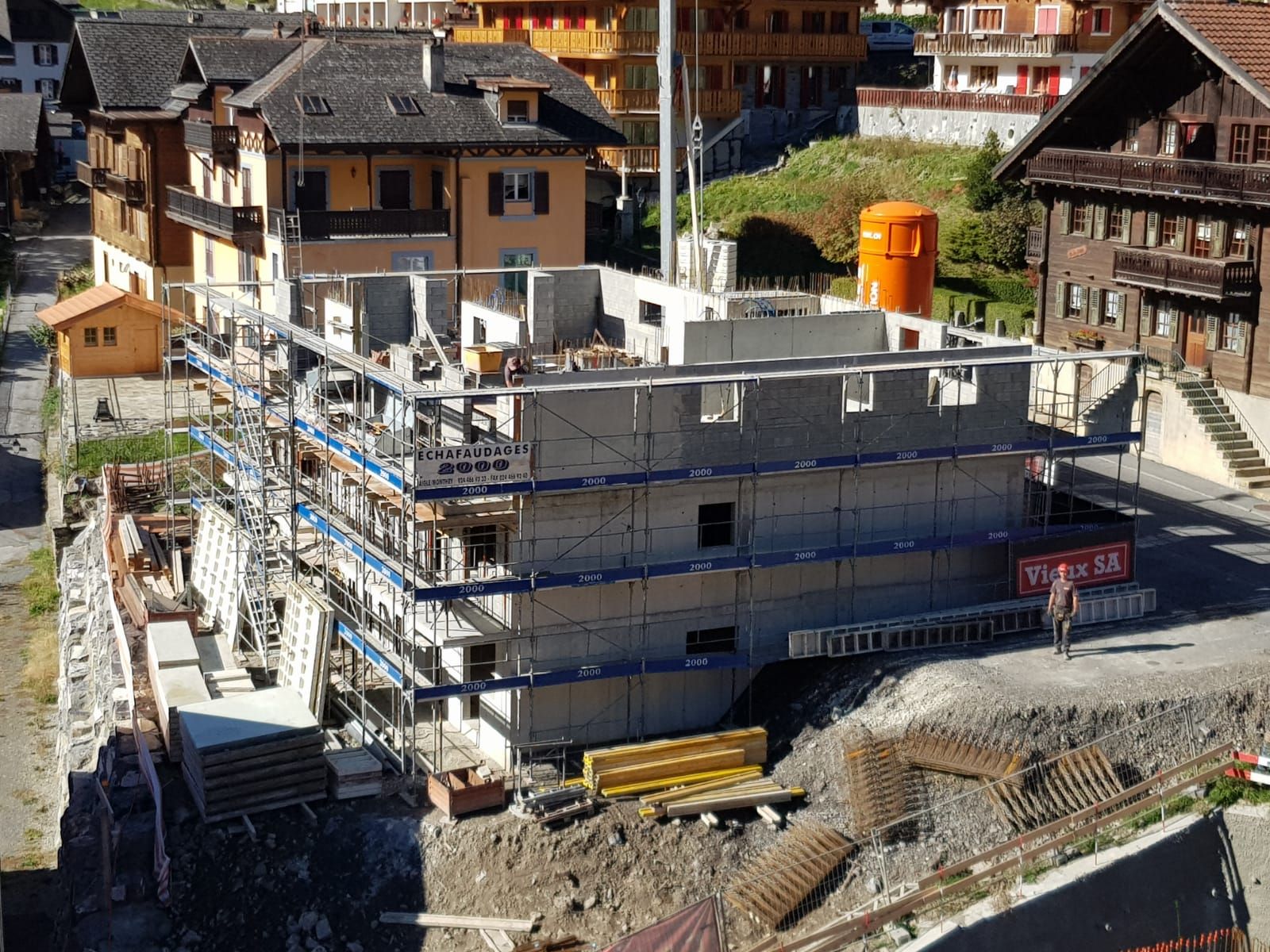 Réalisation - Vieux SA - Val-d'Illiez