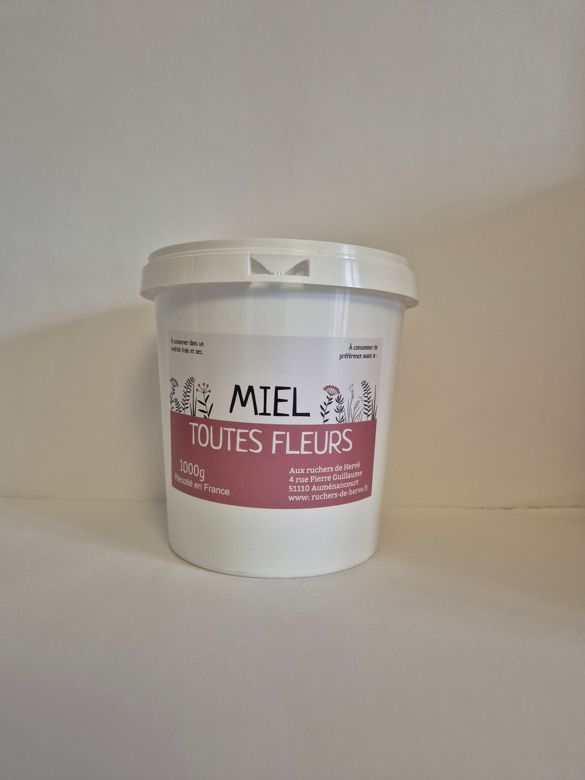 Pot de miel d'été 1kg