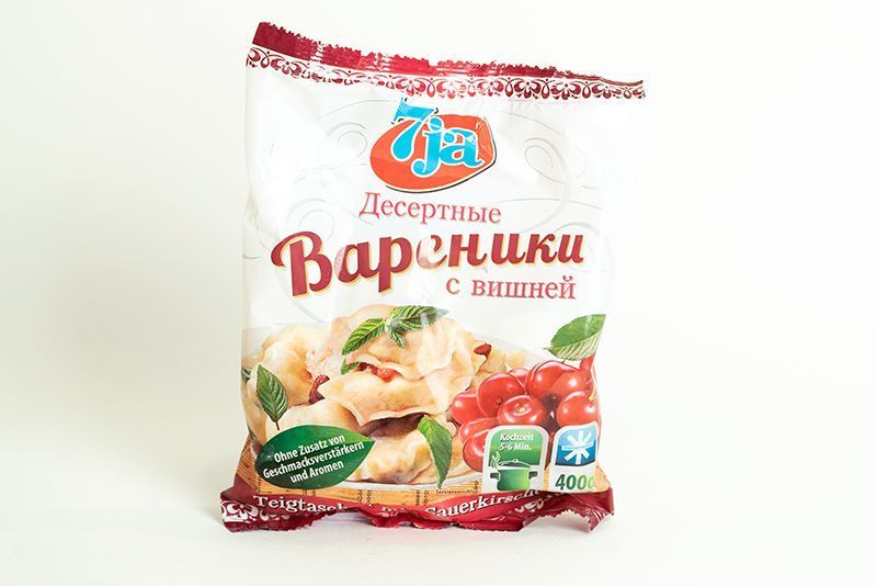 vareniki/ravioli au cerise