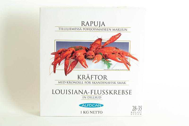 Raki/ecrevisses congelée