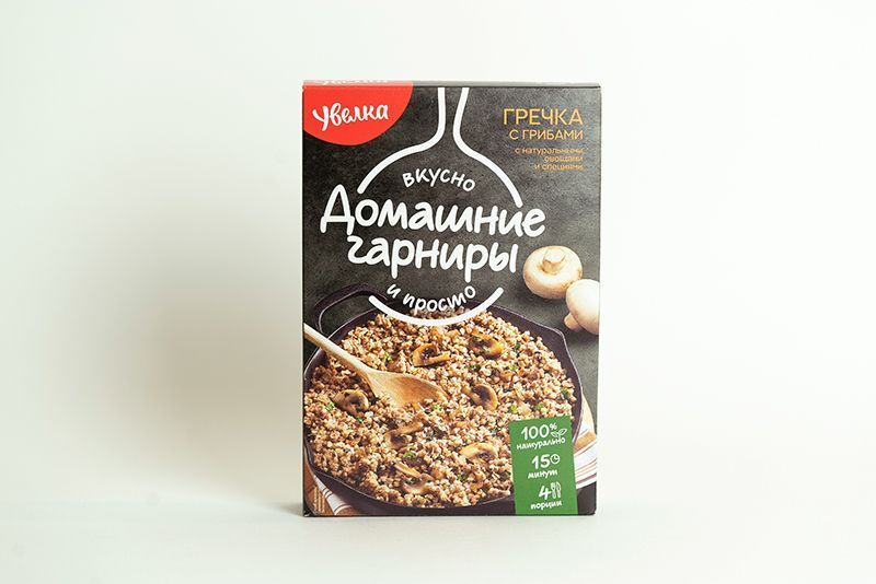 Grechka s gribami/Sarrasin au champignons