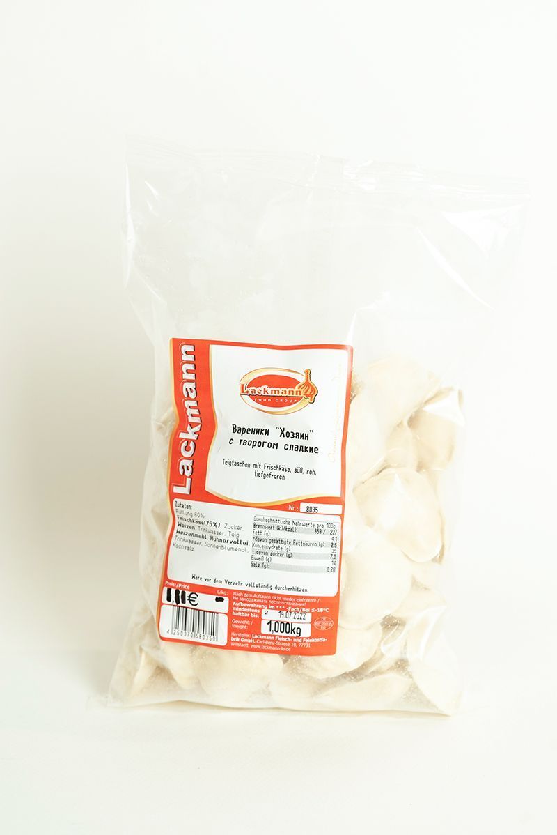 vareniki/ravioli pomme de terre