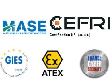 Logos des certifications de Master Systèmes