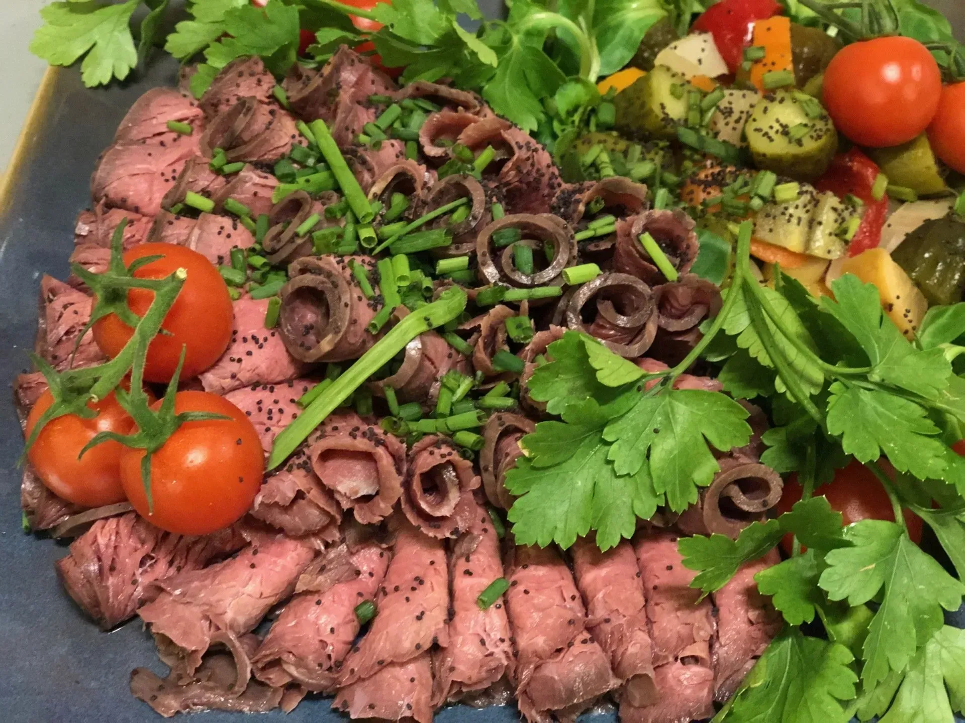 Buffet campagnard