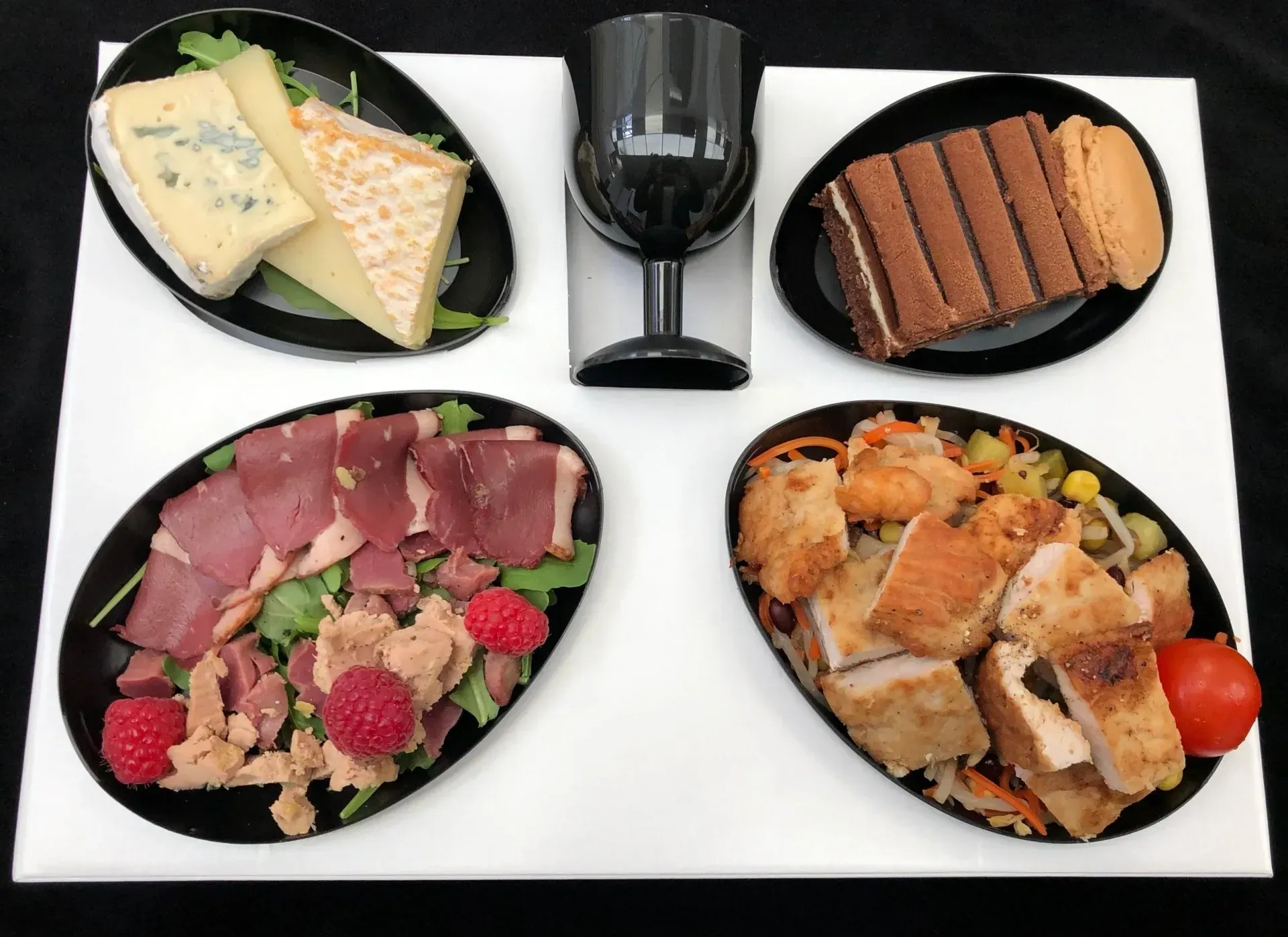 Plateau-repas complet