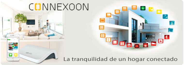 El centro de control para el hogar inteligente Connexoon 