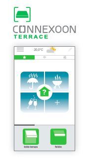 Interfaz de la aplicación CONNEXOON TERRACE 