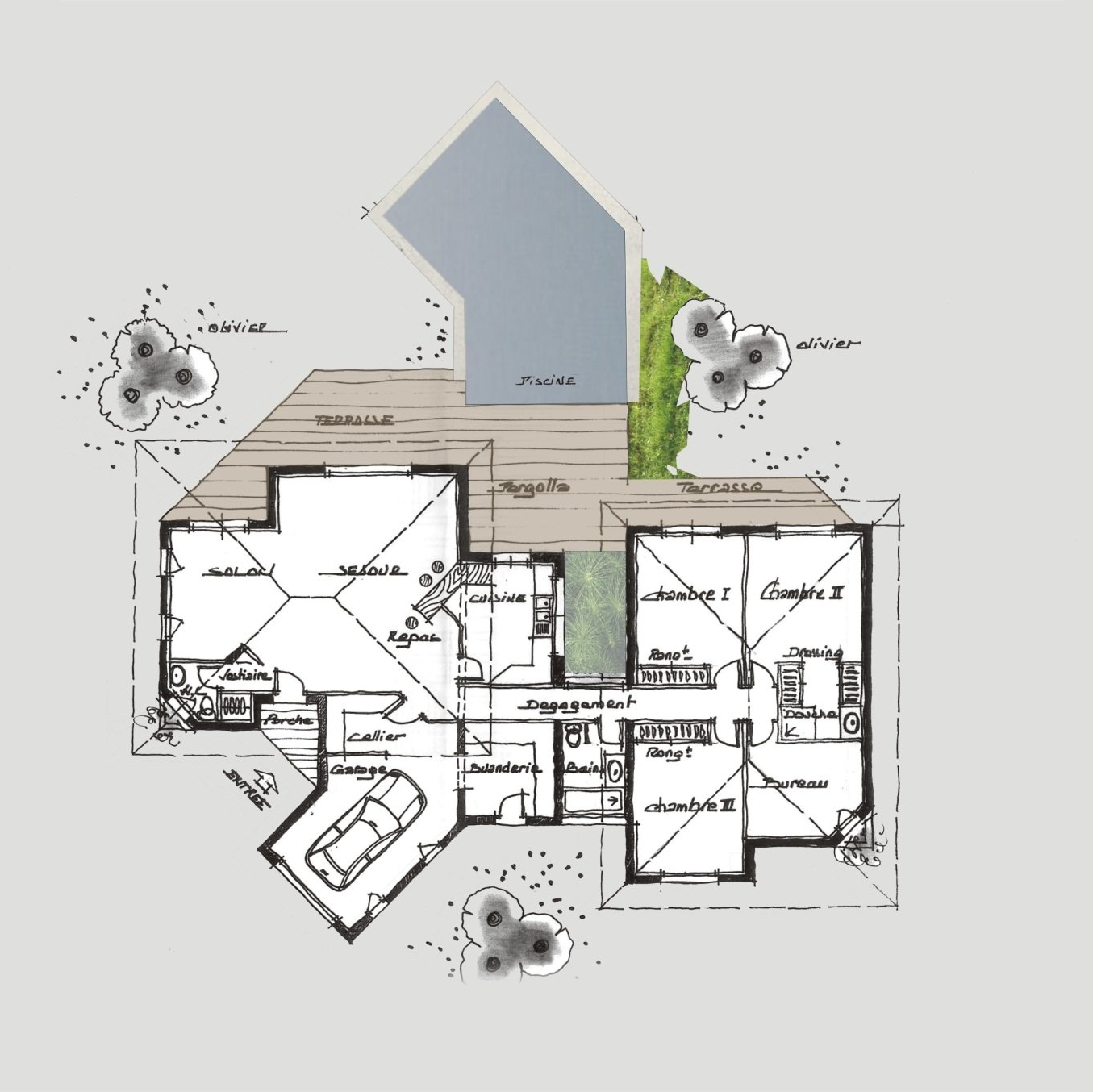 Plan maison 1 Plan maison 1