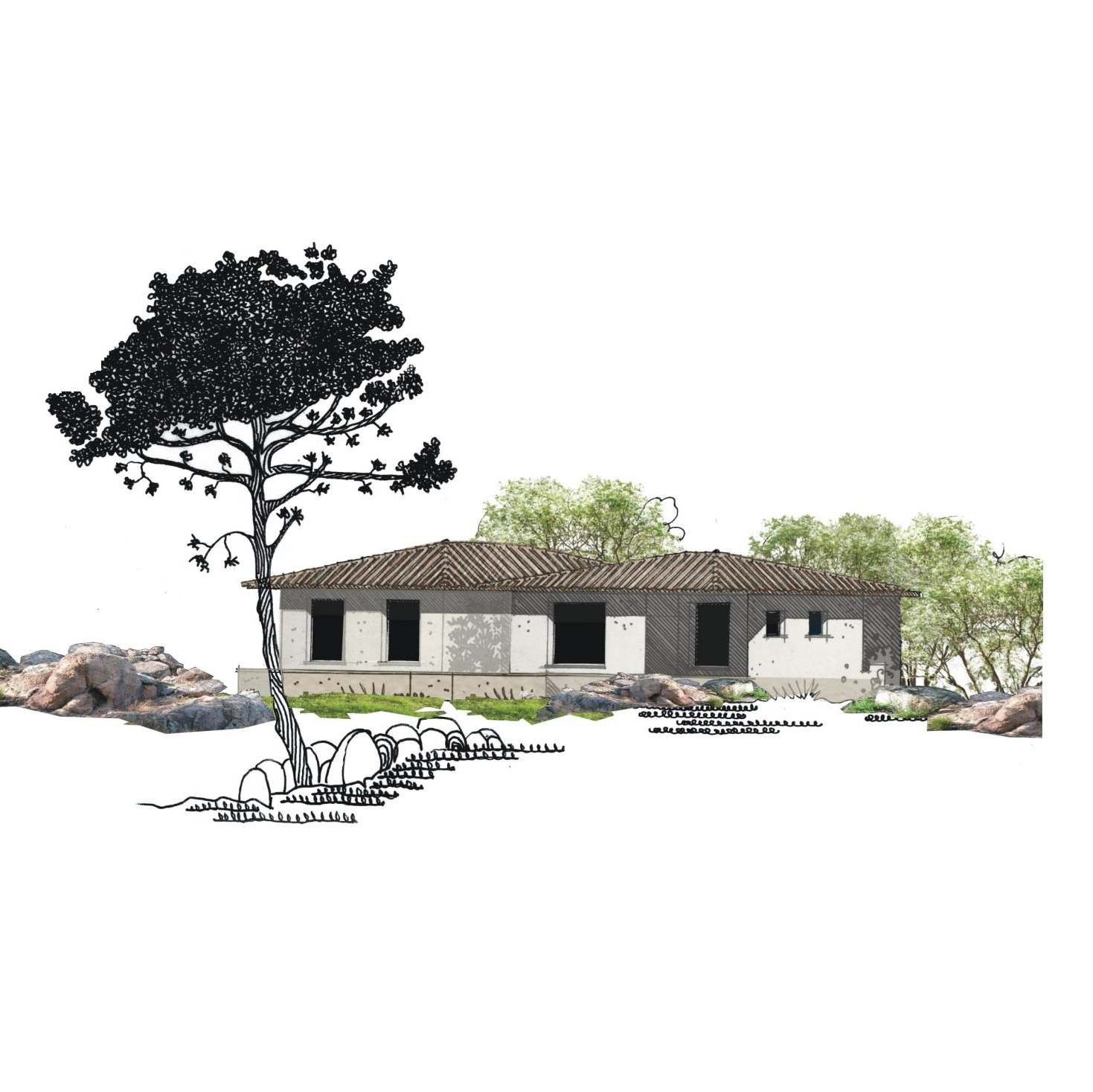 Esquisse avant-projet 1 Esquisse avant-projet 1