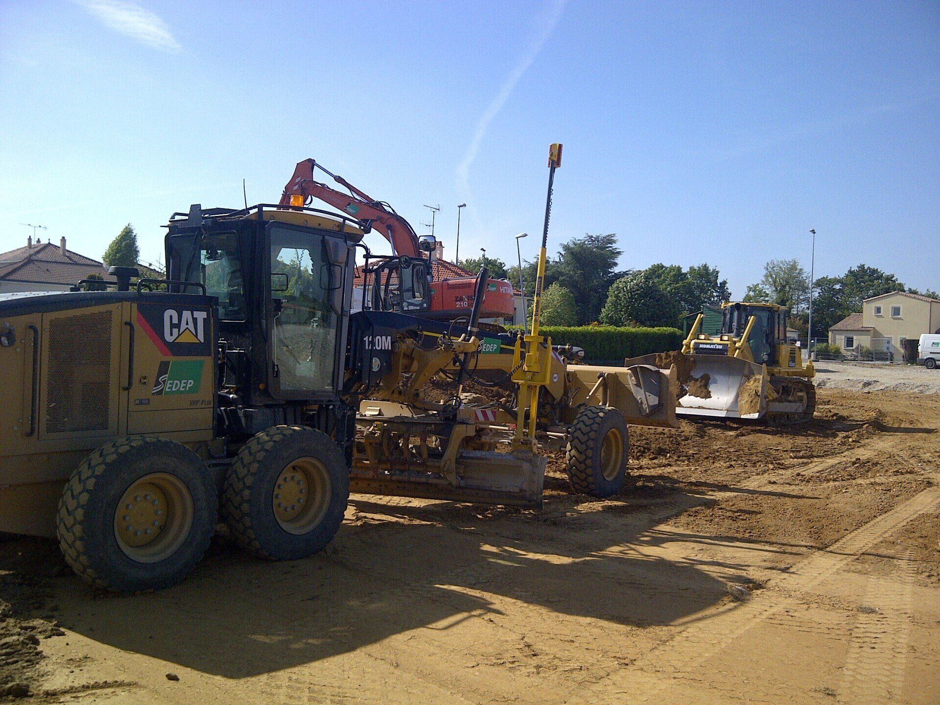 Terrassement parking