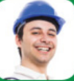 Un ouvrier avec un casque