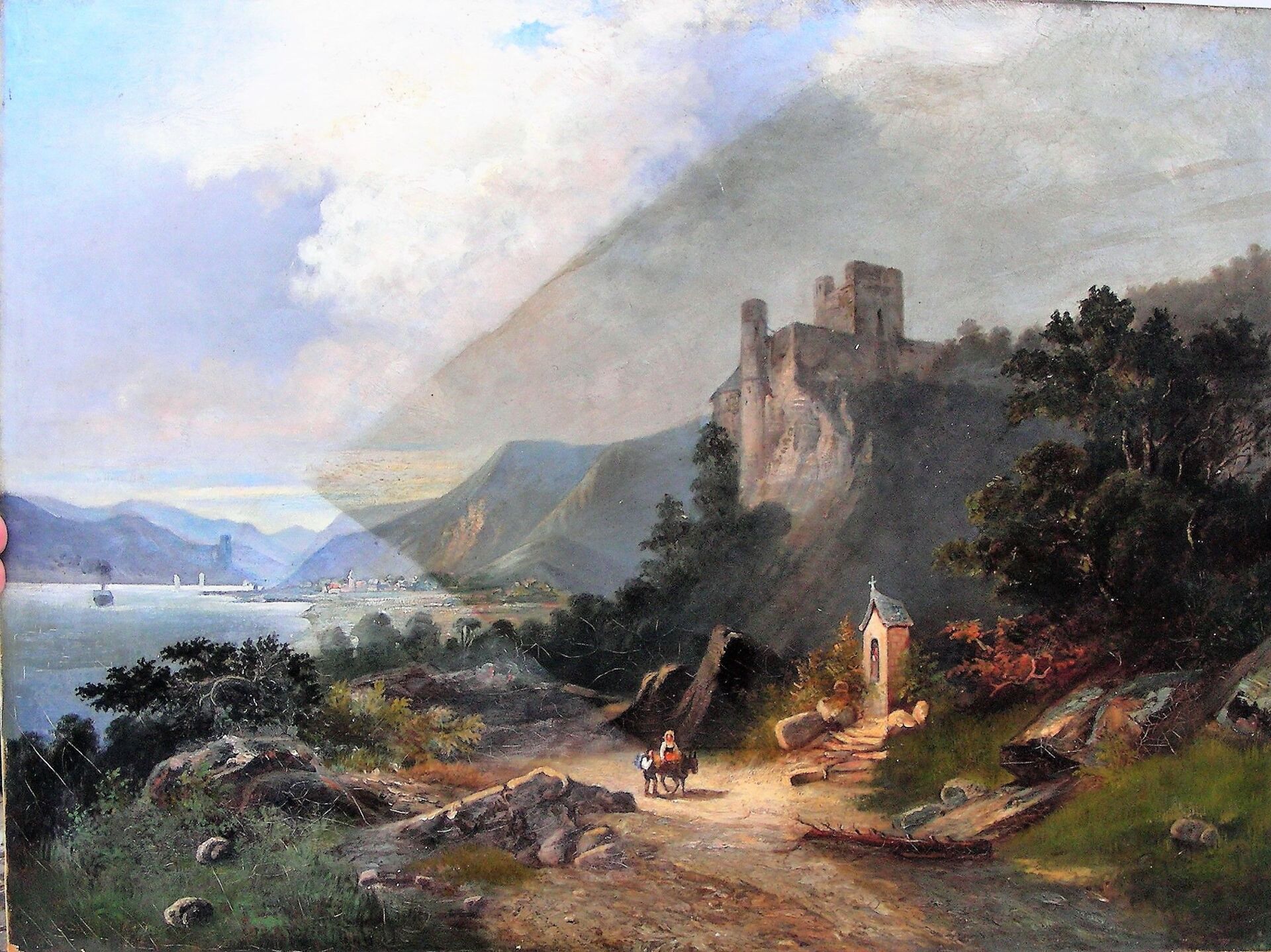 Unikat - Uhren mit abstrakter Malerei