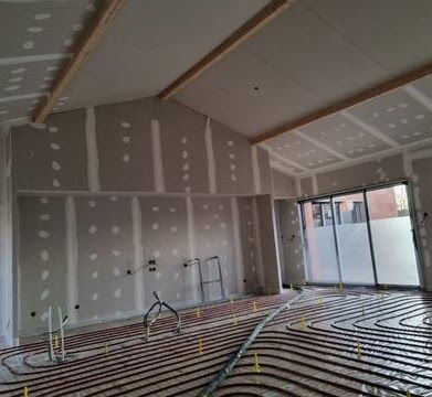 Pose de piges avant le coulage