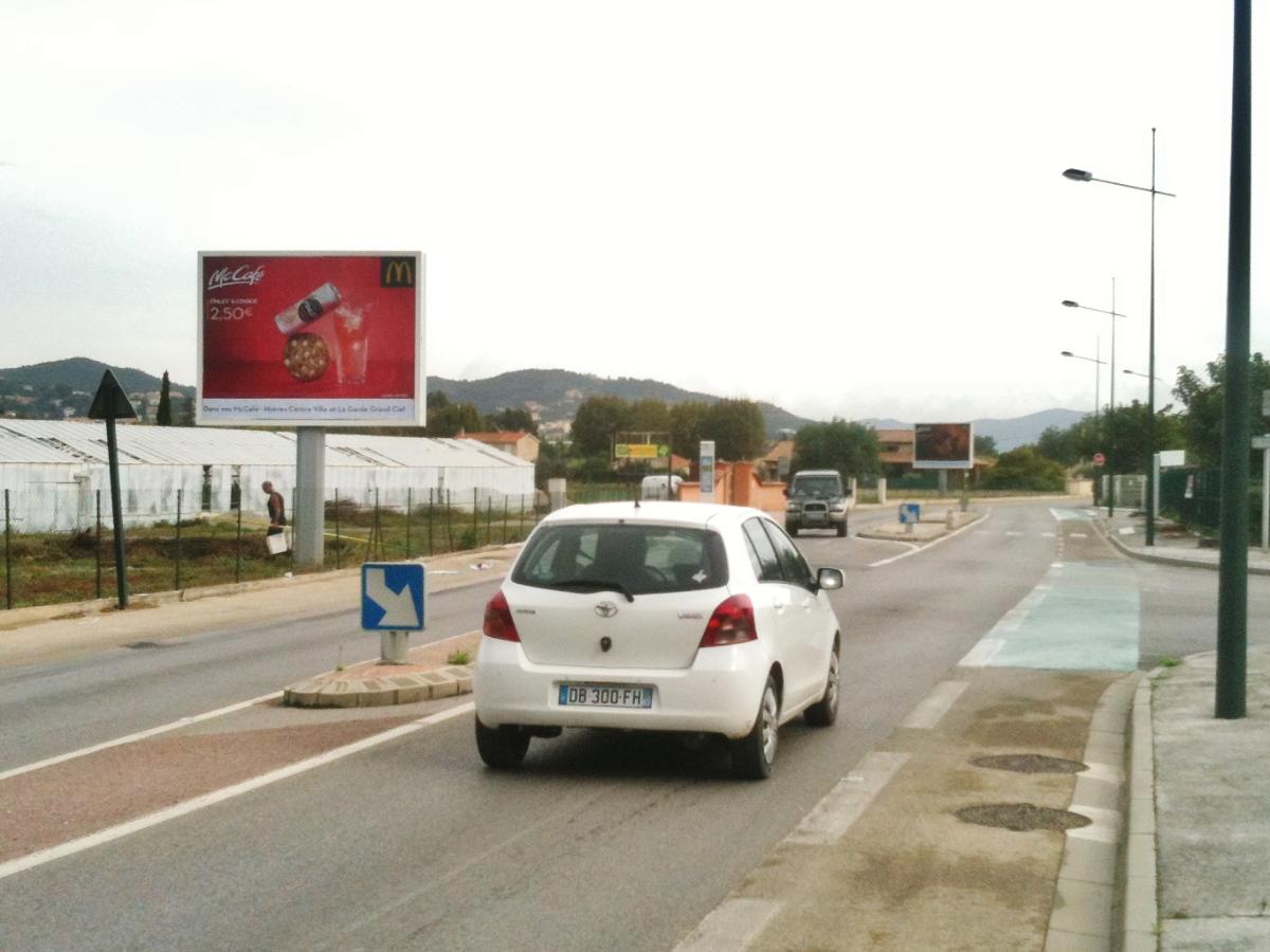 Publicité à Hyères