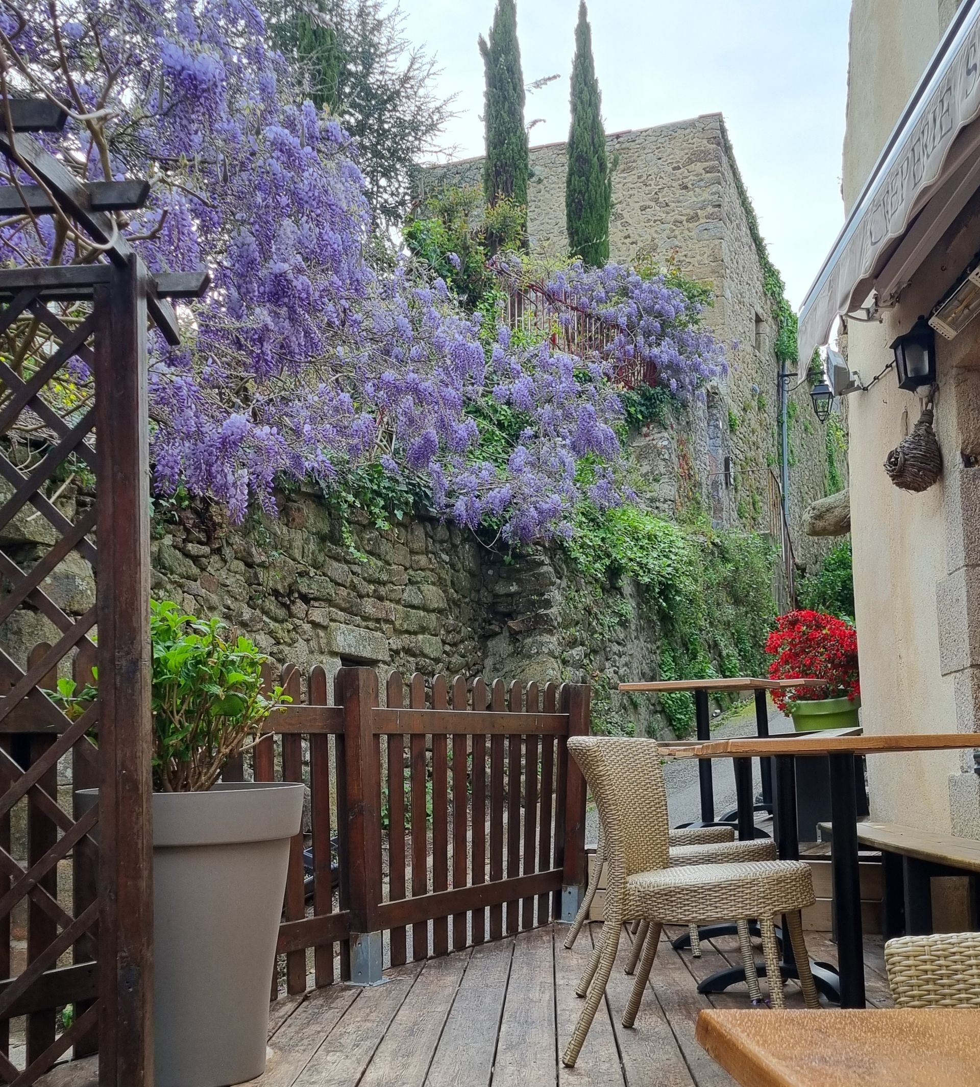 Terrasse extérieure