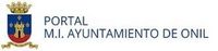 A logo for portal m.i. ayuntamiento de onil