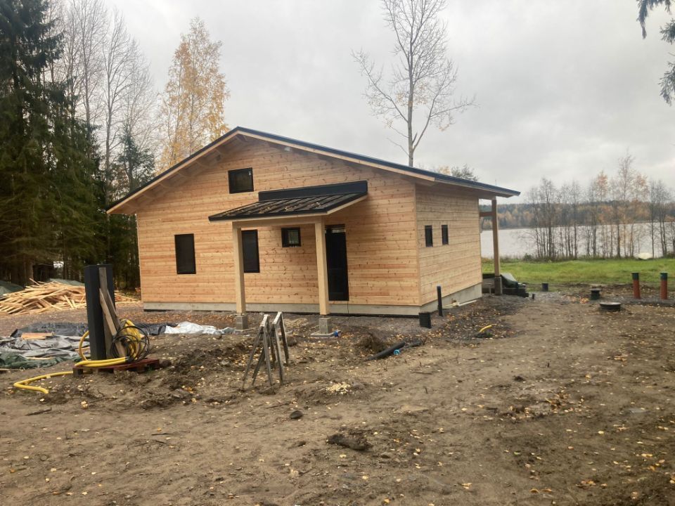 Puutalon rakennustyöt