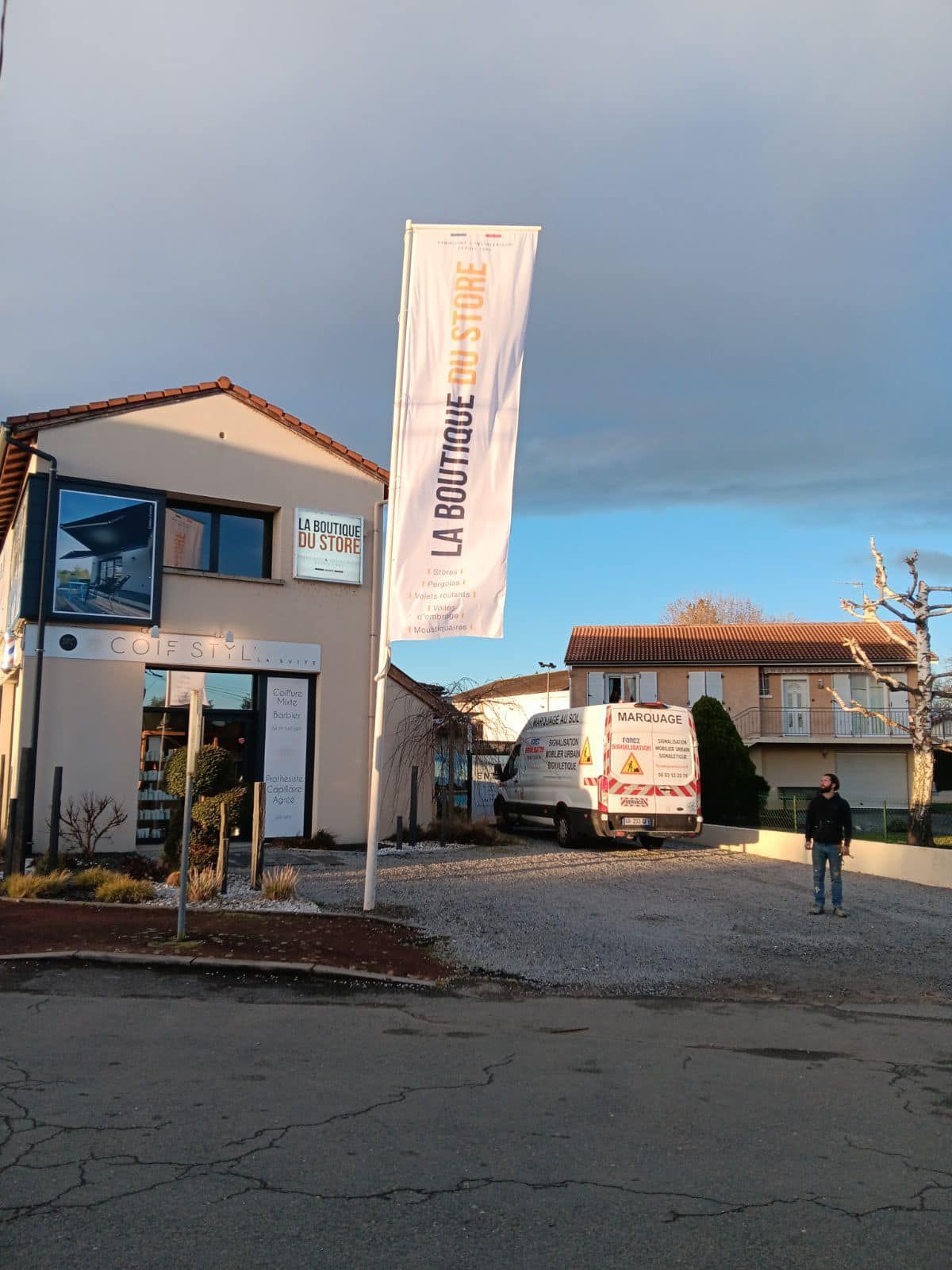 Devanture d’une boulangerie