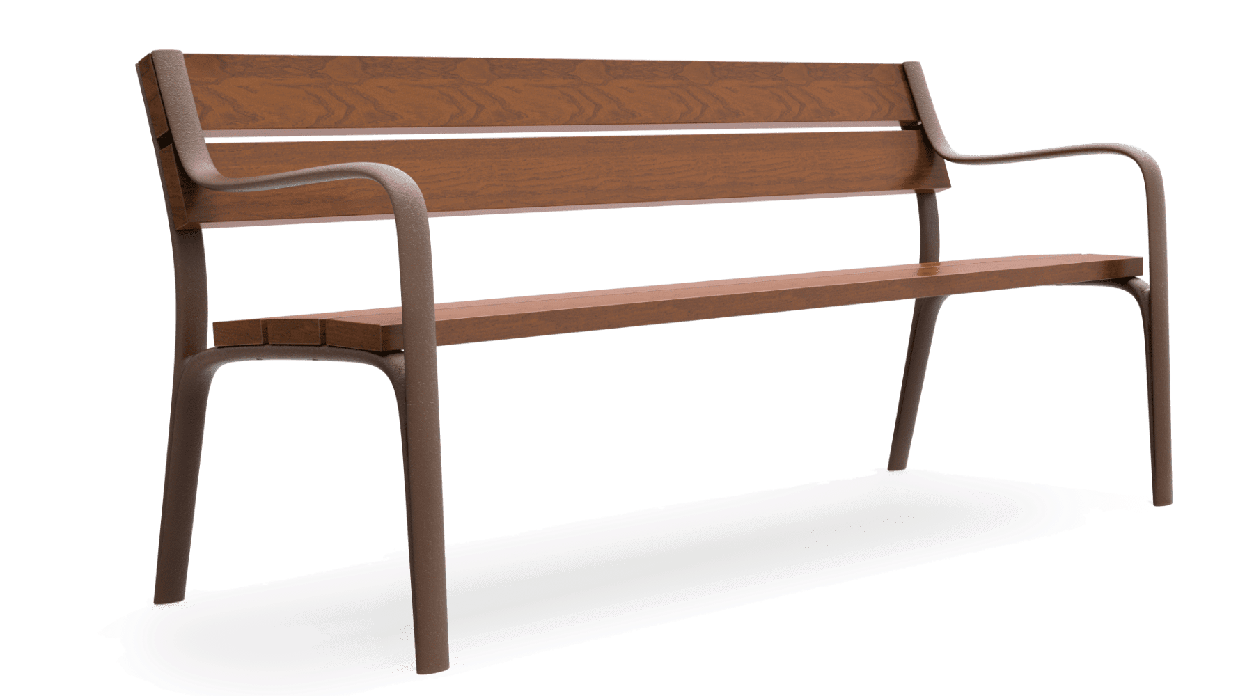 Banc en alliage bois et plastique