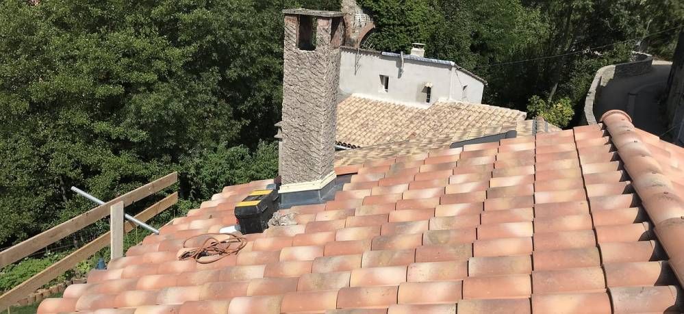 Toiture en tuiles