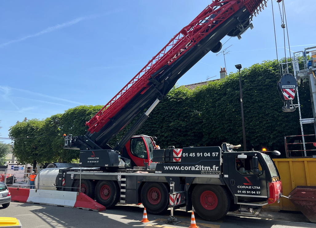 Grue mobile pour chantiers