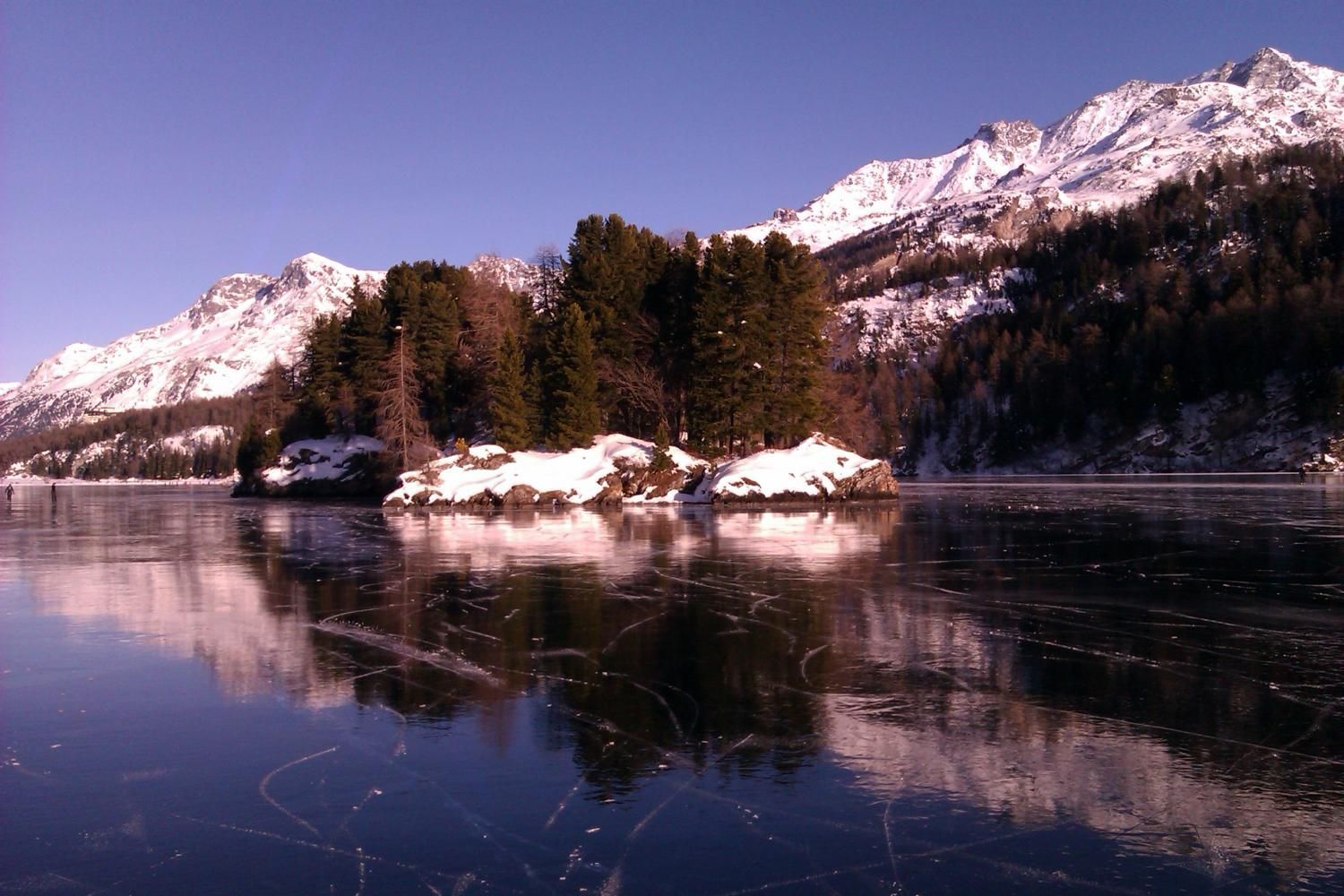 Ferienwohnung in Sils