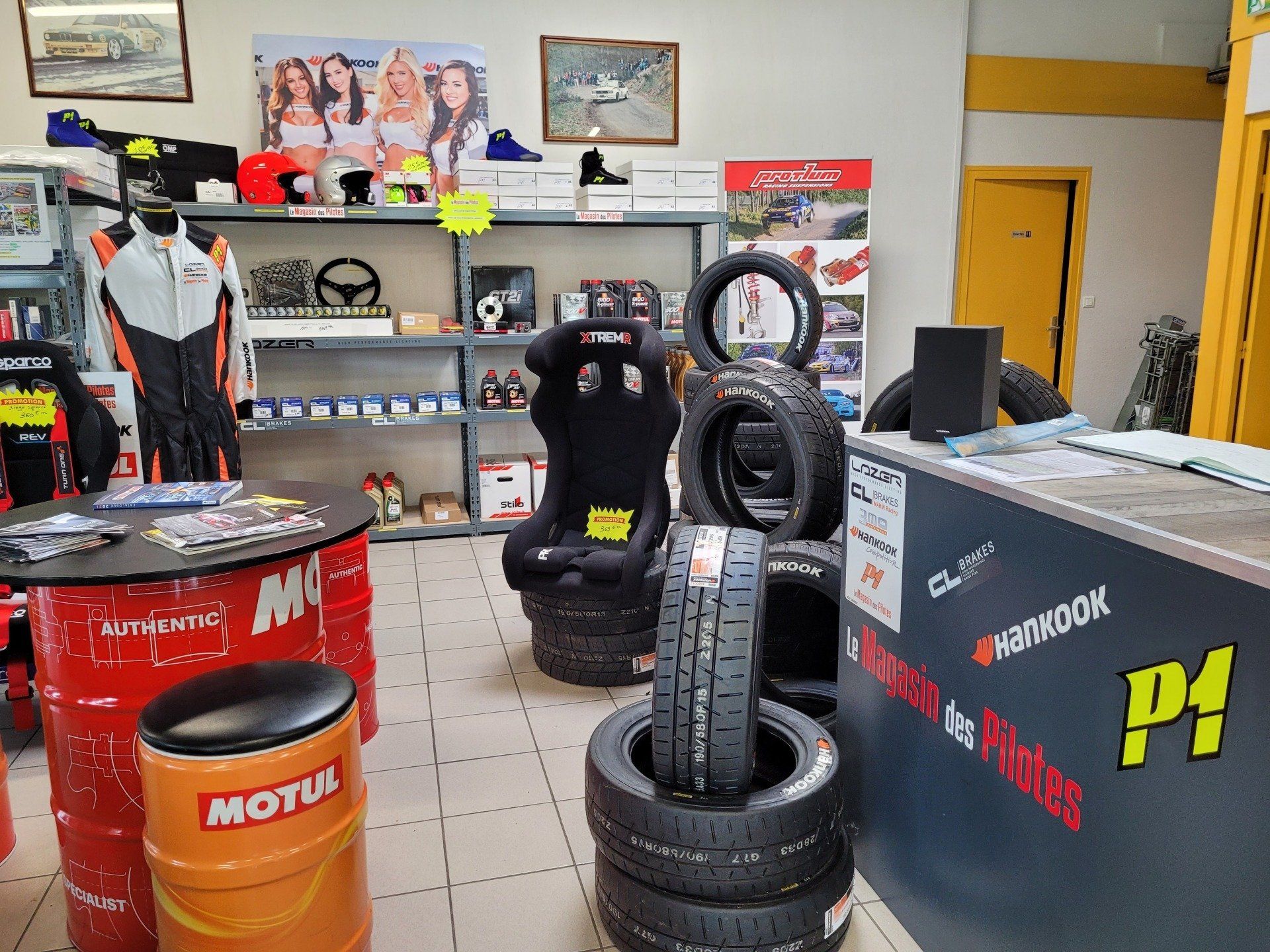 Coin sport du magasin