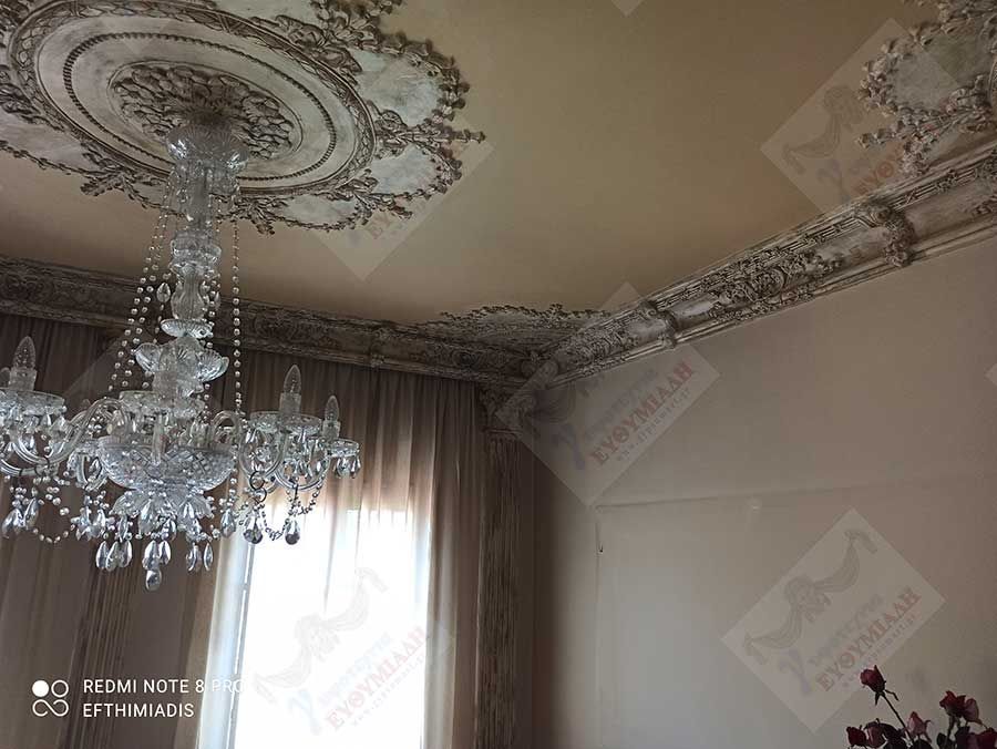 Γύψινες κατασκευές εσωτερικού χώρου