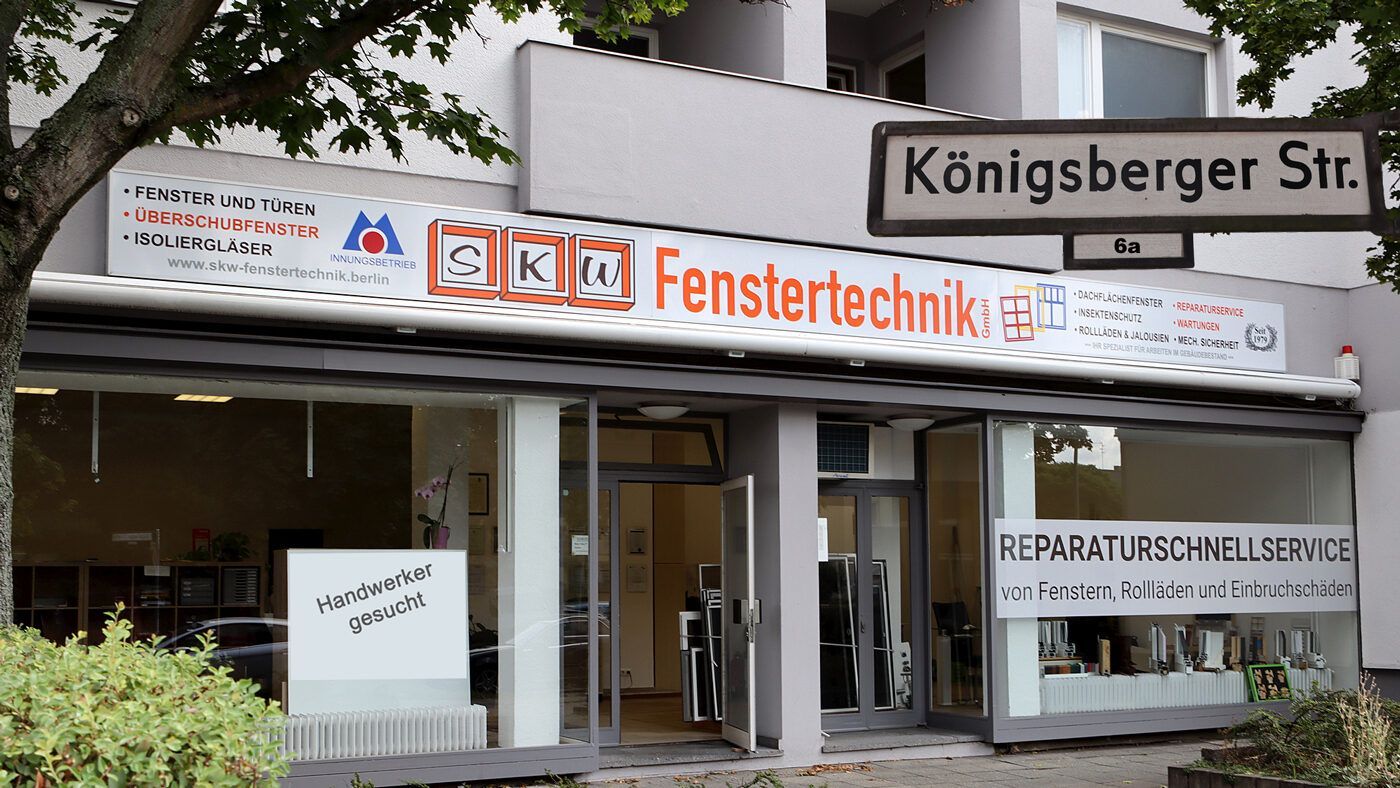 Laden SKW Fenstertechnik Berlin