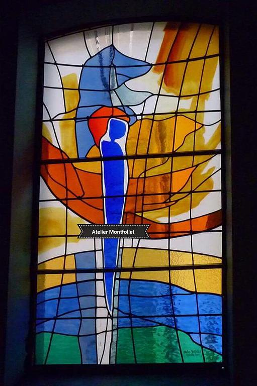 Revel Tourdan vitraux vitrail Montfollet Grenoble Vesoul Besançon