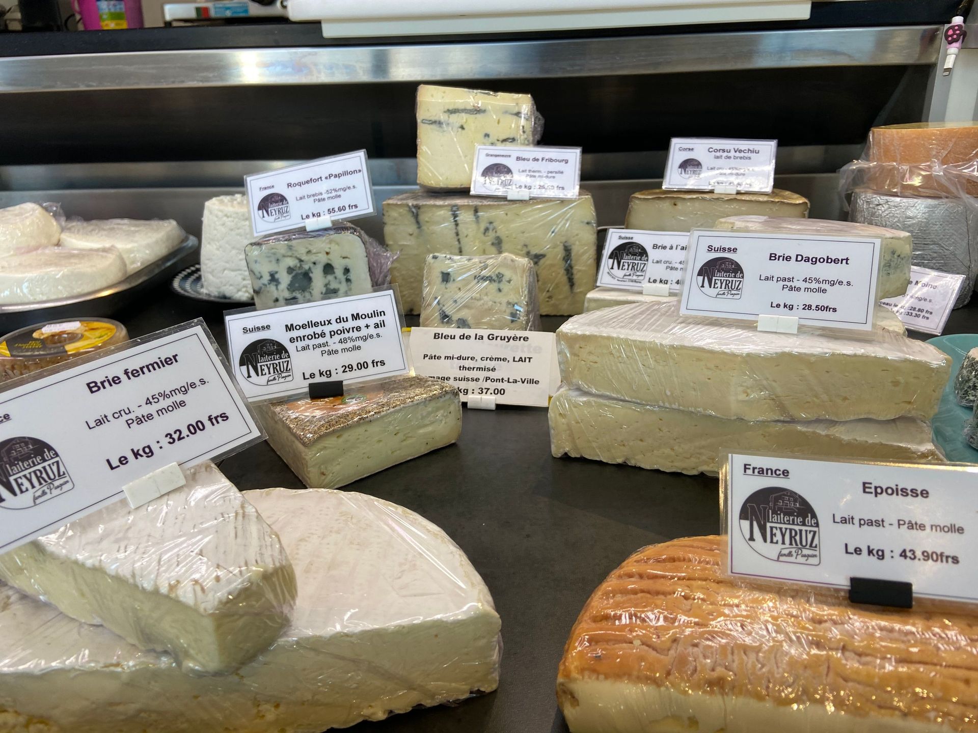 plat fromage - Formagerie Laiterie Philippe Pasquier