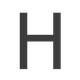 Bildmarke Buchstabe H Bildmarke Buchstabe "H" für Henning