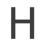 Buchstabe H Bildmarke Buchstabe "H" für Henning