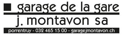 Logo Garage de la Gare J. Montavon