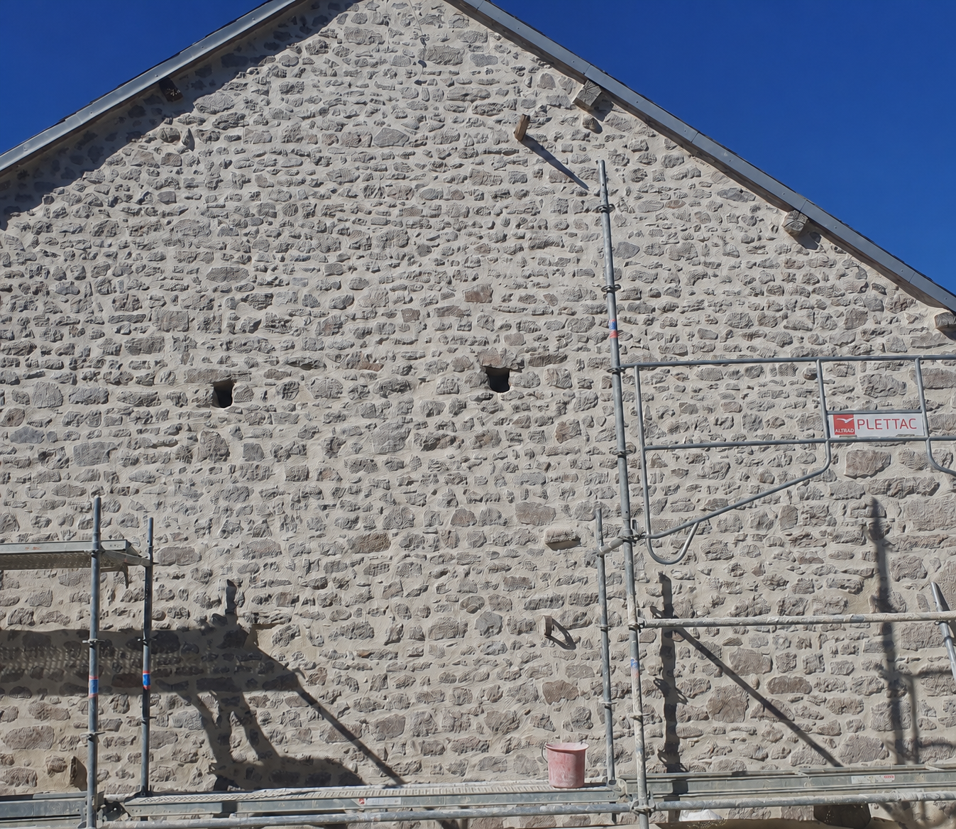 Rénovation de façade et rejointoiement