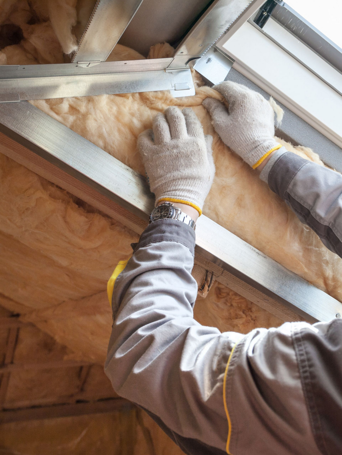 Isolation des combles avec attention particulière sur Velux®