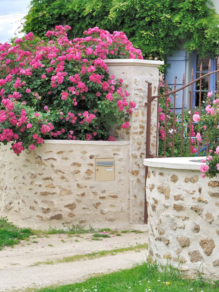 Mur de clôture pour une maison de La Souterraine