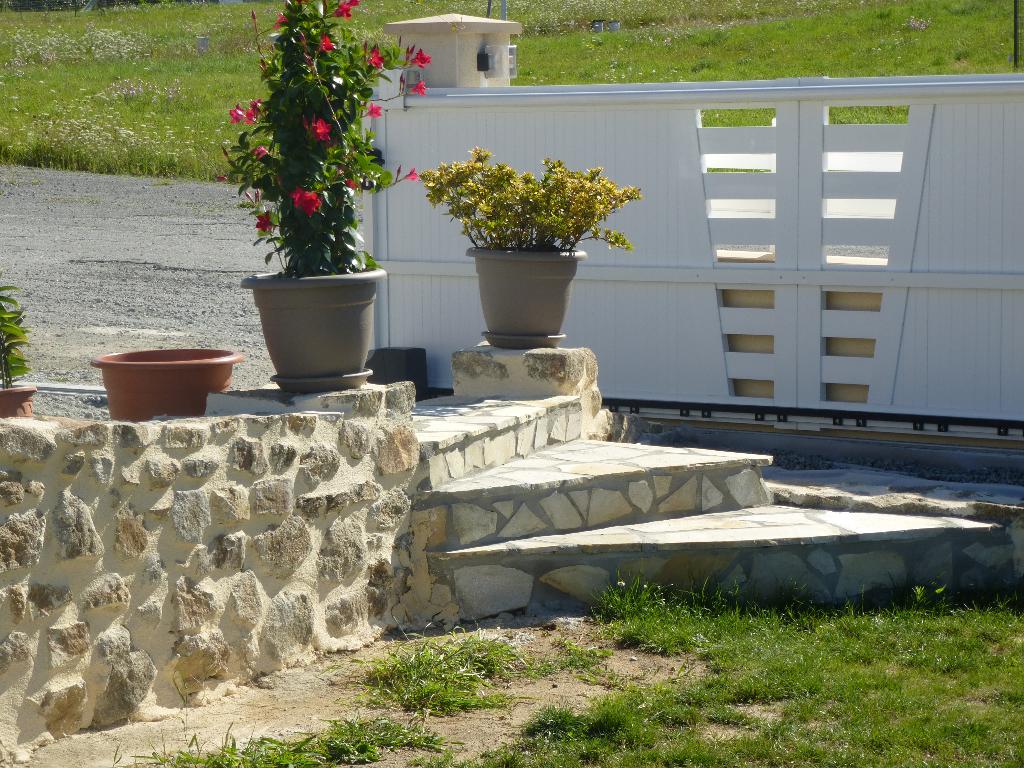 Maçonnerie de pierre pour jardin