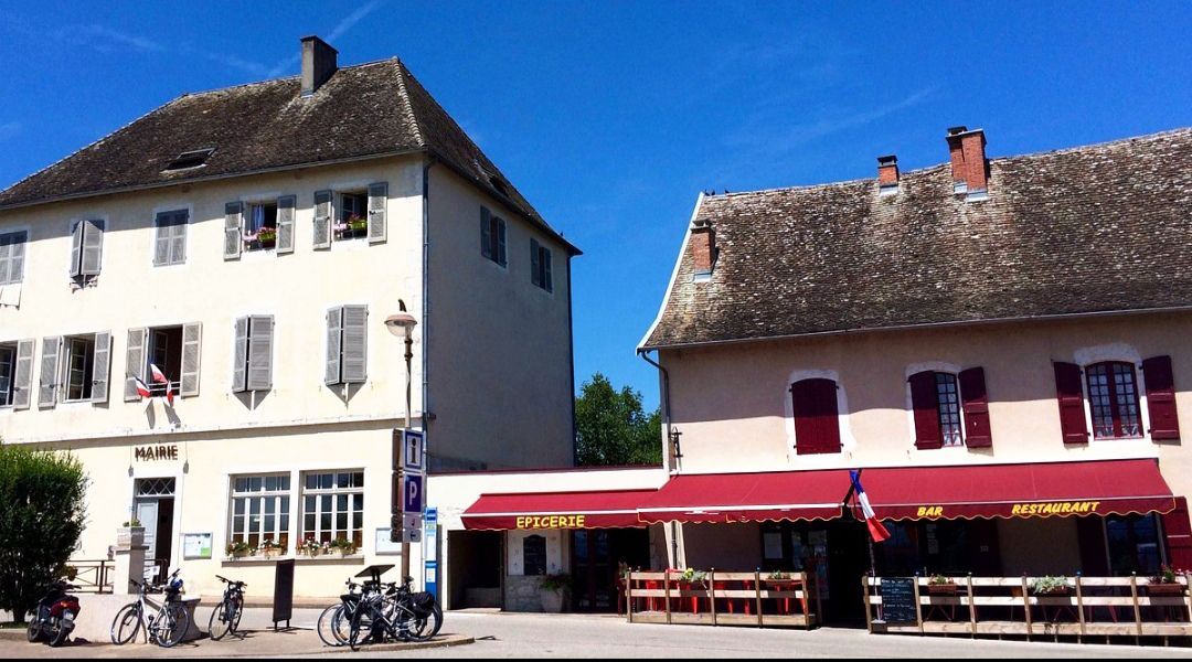 La façade d'un restaurant
