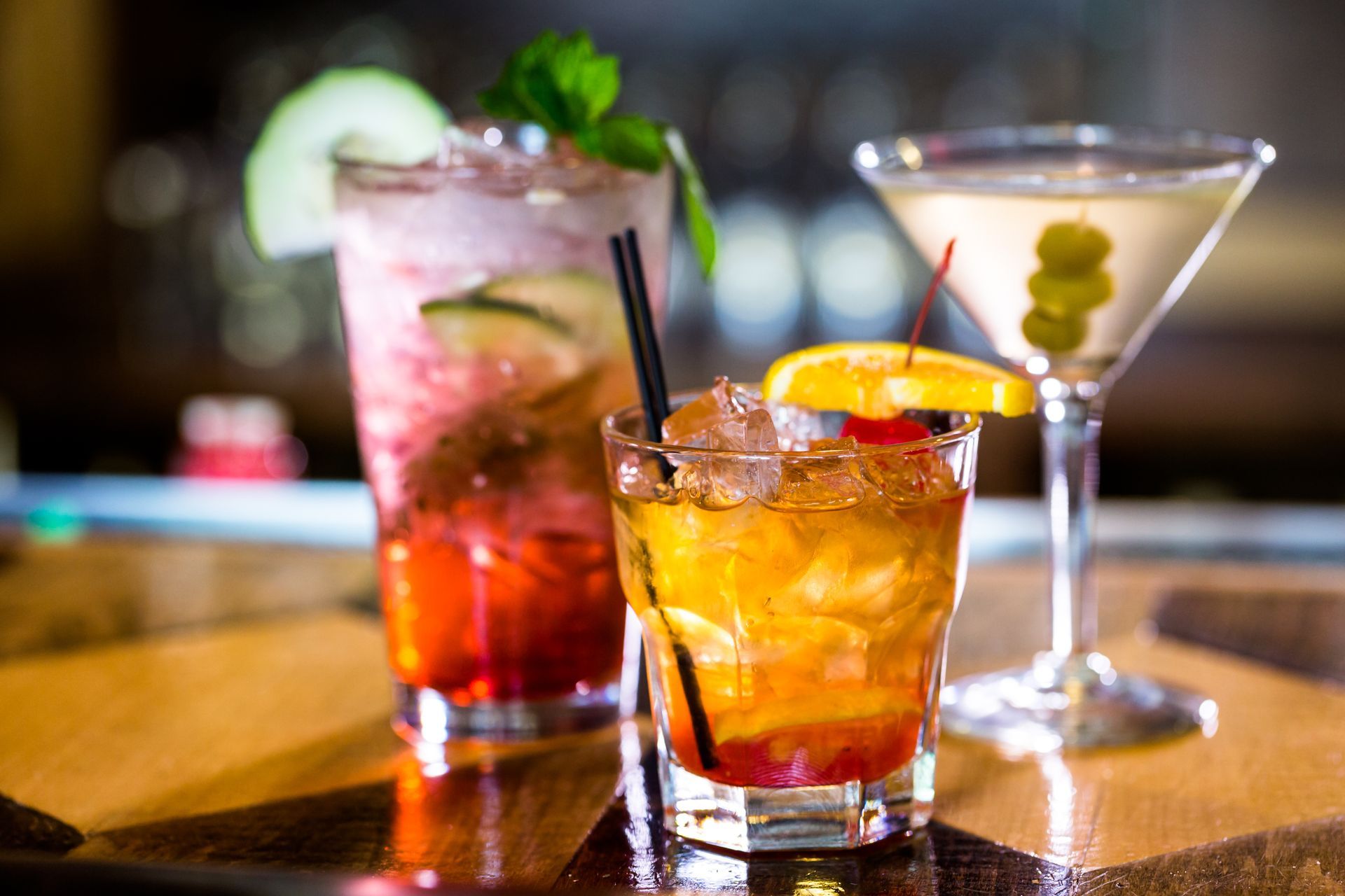 Des cocktails