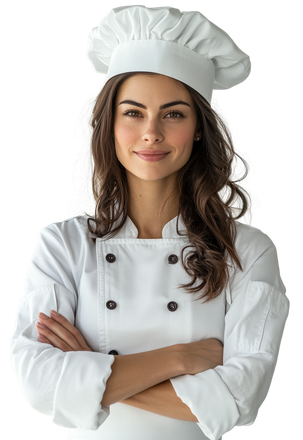 Une chef cuistot