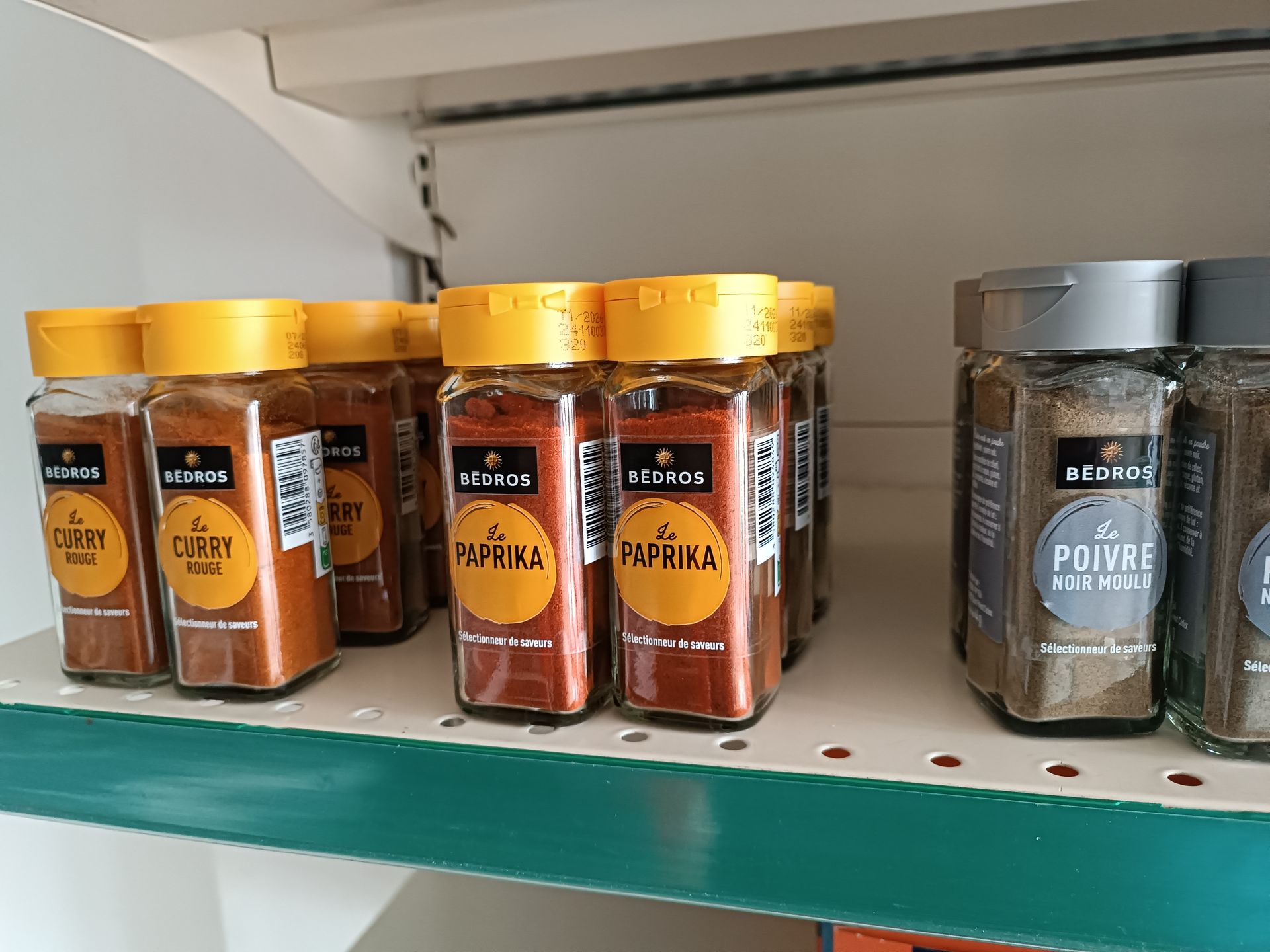 Du paprika et du poivre