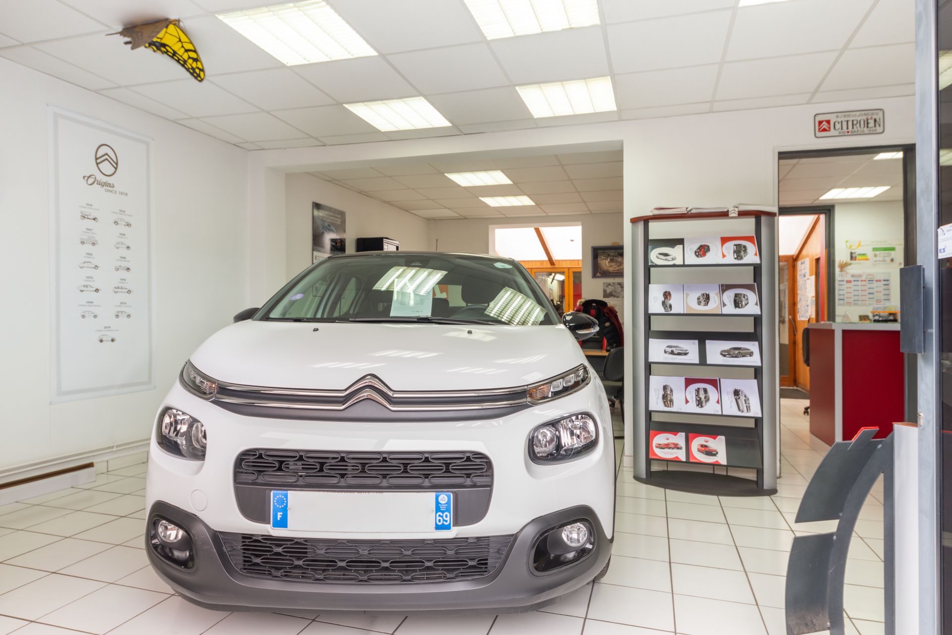 Citroën neuve d'exposition