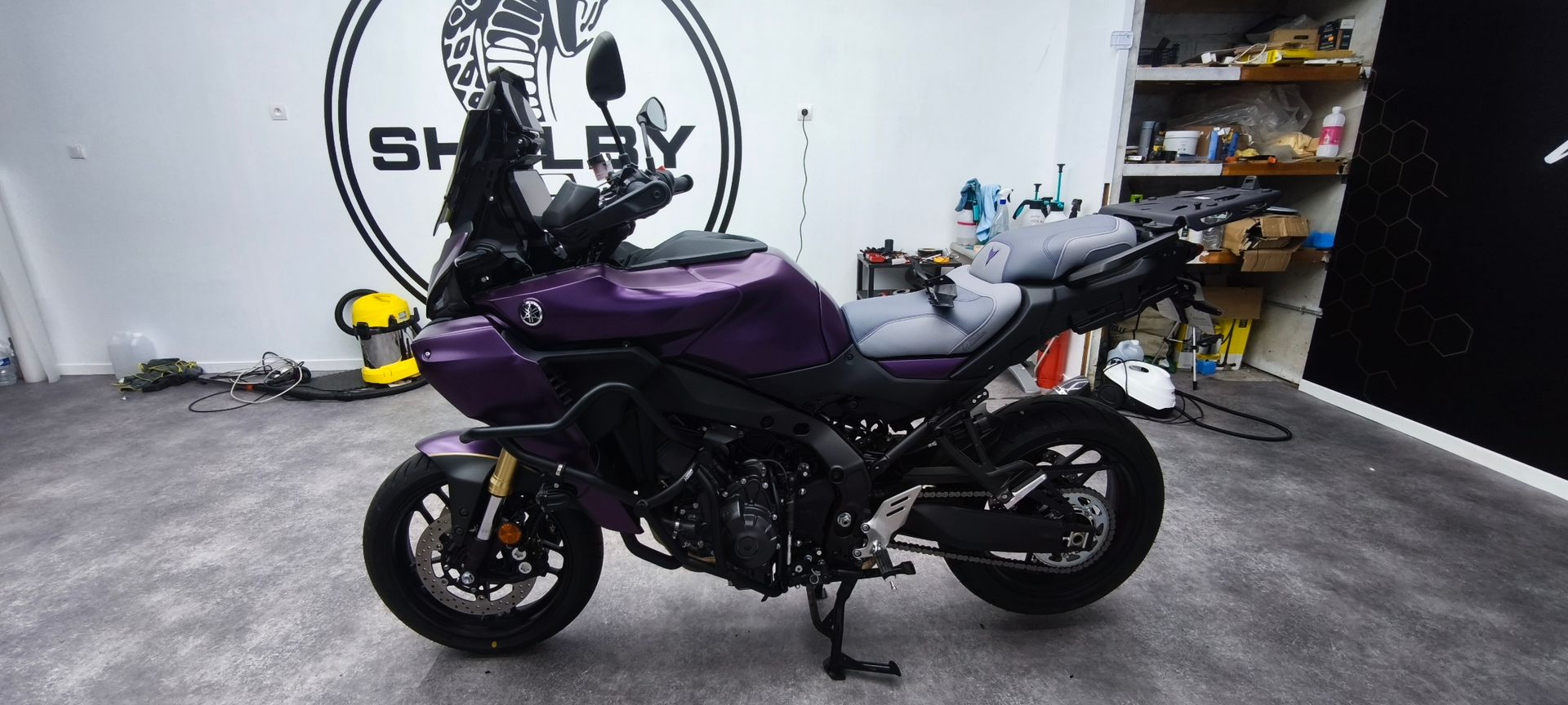 Covering Tracer 900 PURPLE SATIN WET