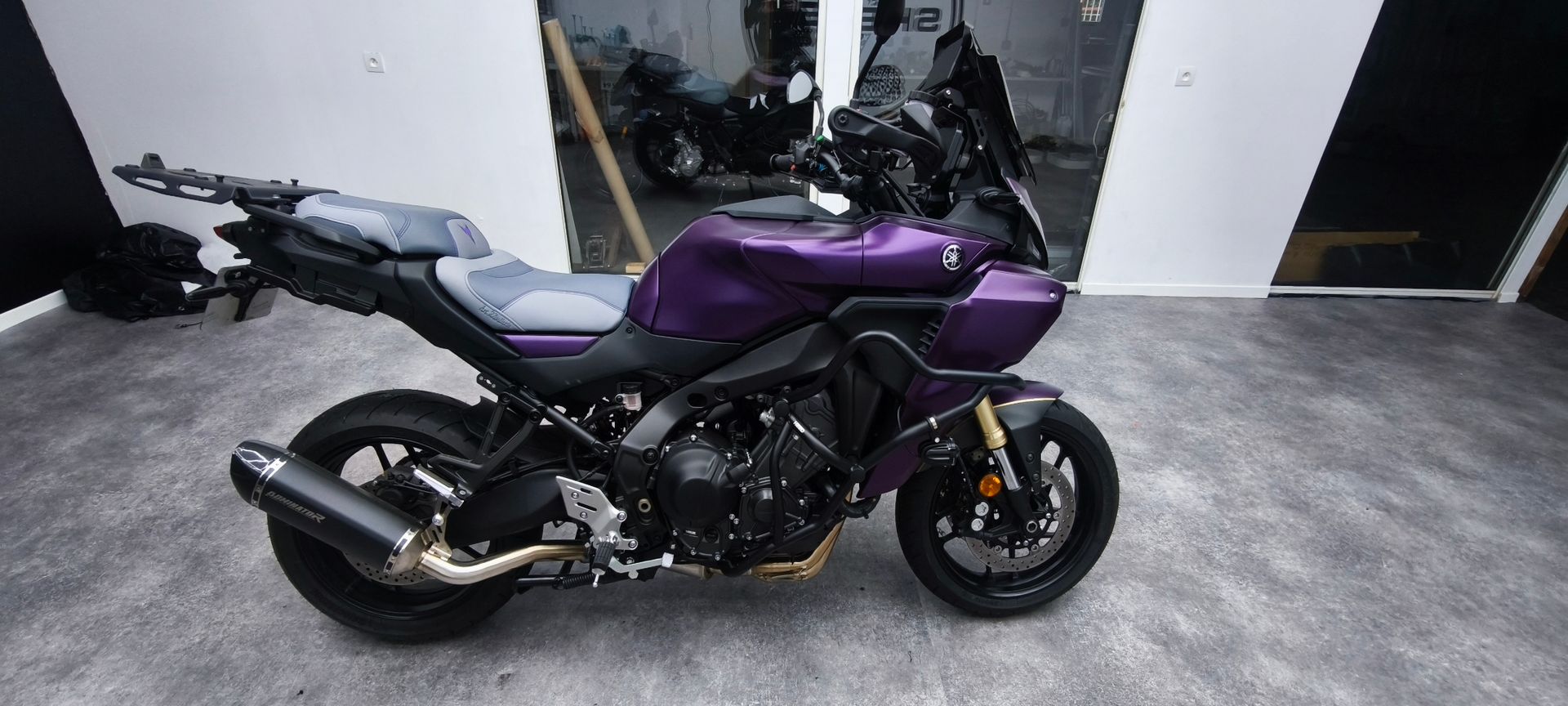 Covering Tracer 900 PURPLE SATIN WET