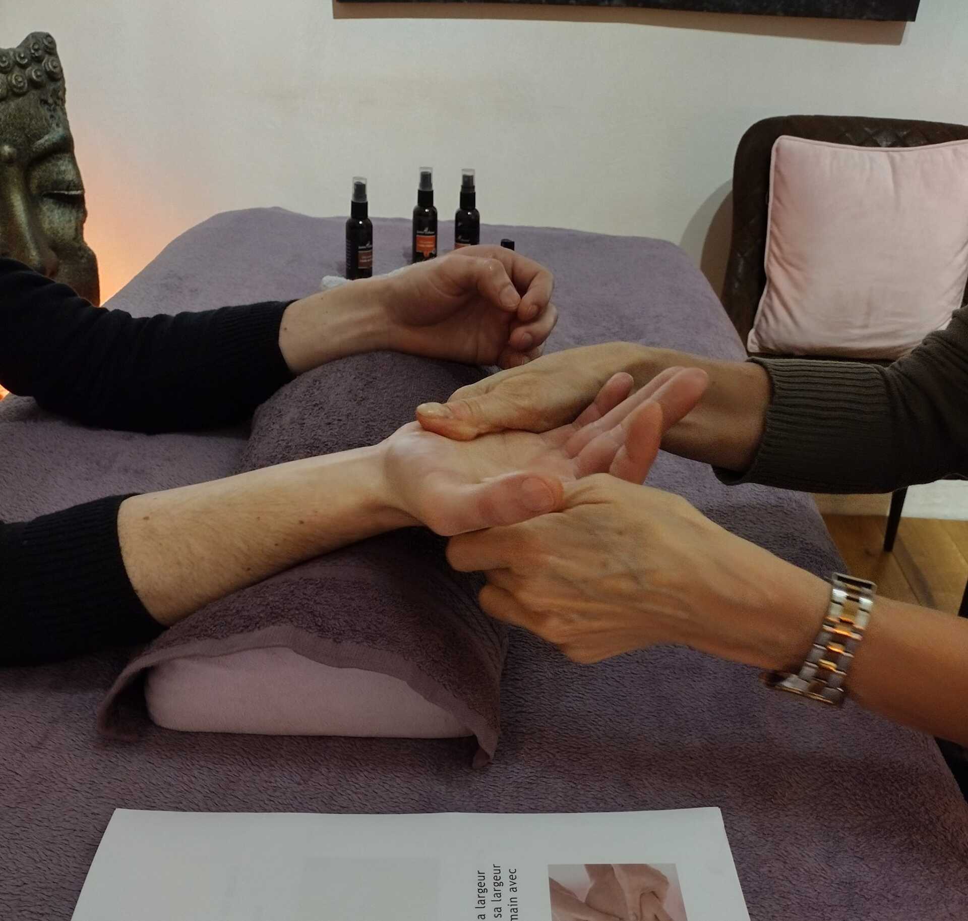 Formation massage mains
