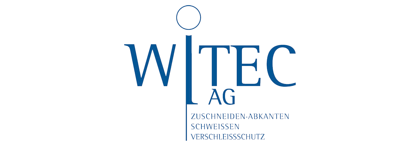 Ein blau-weisses Logo für die W tec AG